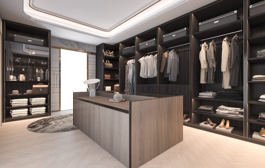 Custom walk in closet and wardrobe by Al Banan Group Al Ain