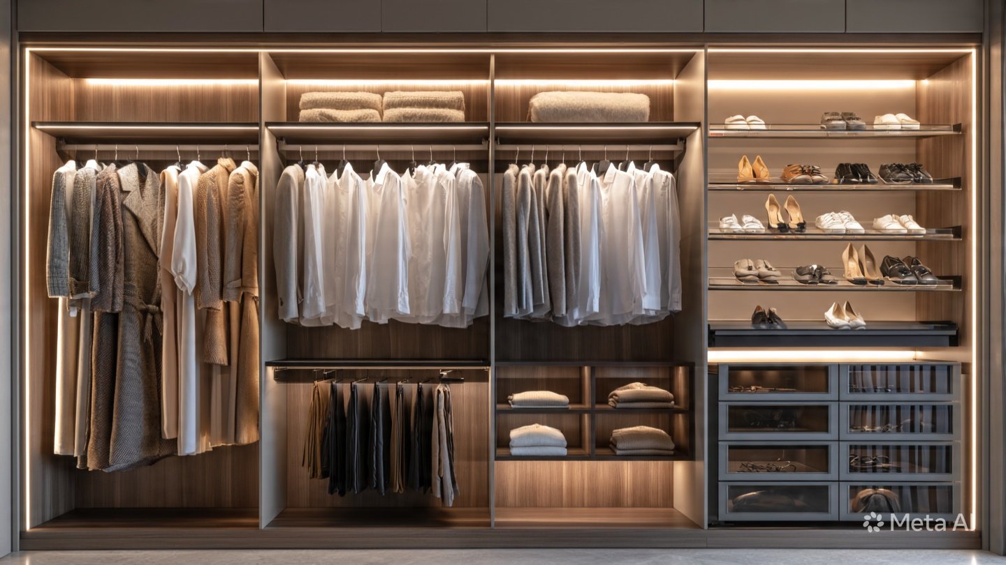 Glass Door Closets