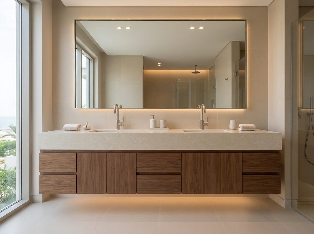 Double-Sink Vanity Units